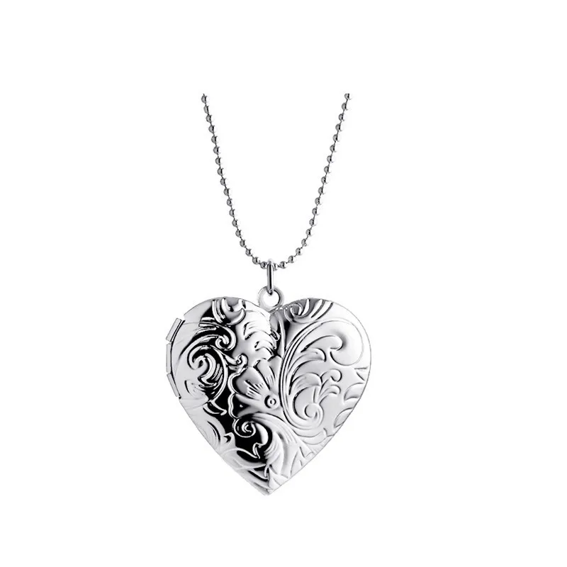 Ожерелья Hyperbole из розового золота винтажная фотошкатулка с плавающим большим