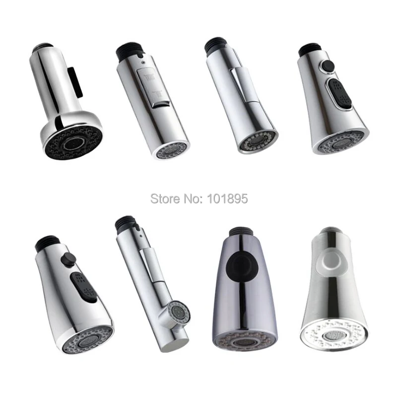 

8 Models Chrome Plated Brass Faucet Spray Head