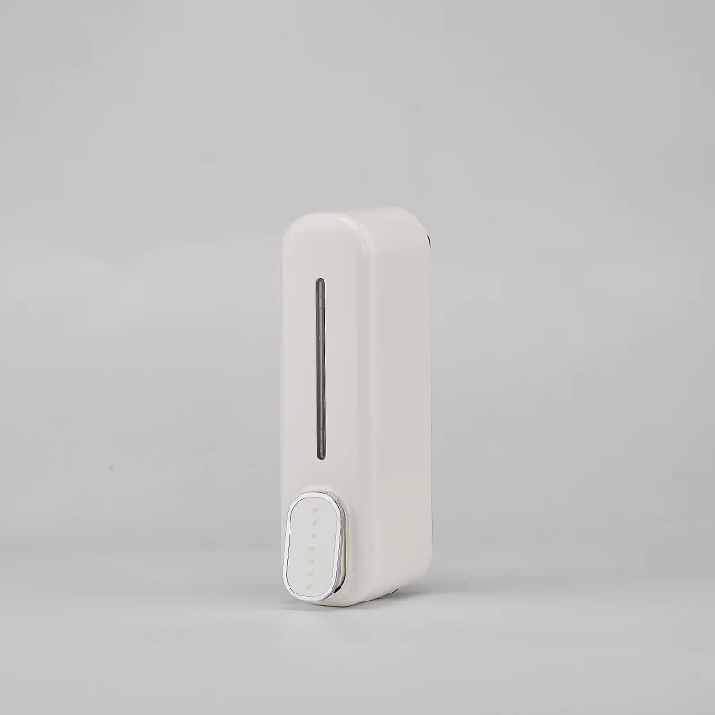 

Hand Soap Dispenser Wall Mounted black 350ml Liquid Shampoo Shower Container Plastic Soap Holder for Bathroom Washroom