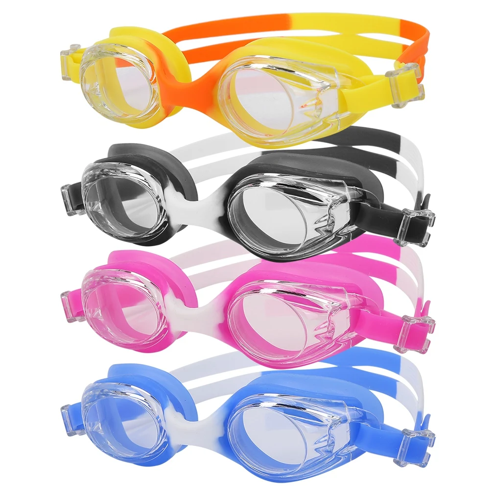Детские плавательные очки HD анти туман УФ для мальчиков и девочек оборудование
