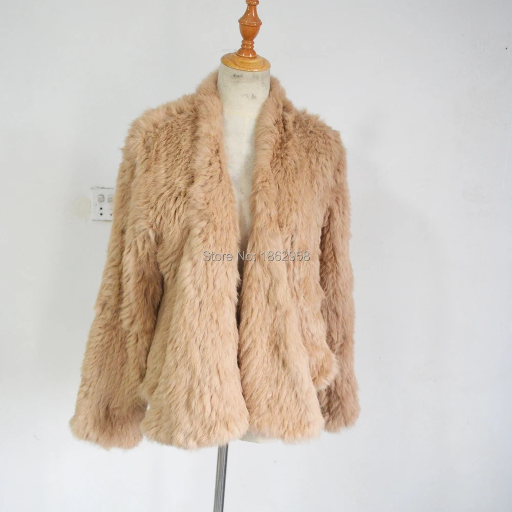 Wholesale Link SJ020 Australia Fashionable Winter Rabbit Top Quality Thick Knit Jacket | Женская одежда