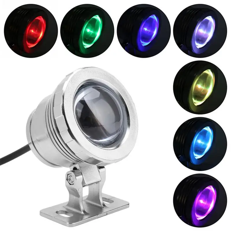 RGB LED водонепроницаемый светильник для бассейна подводный свет многоцветный