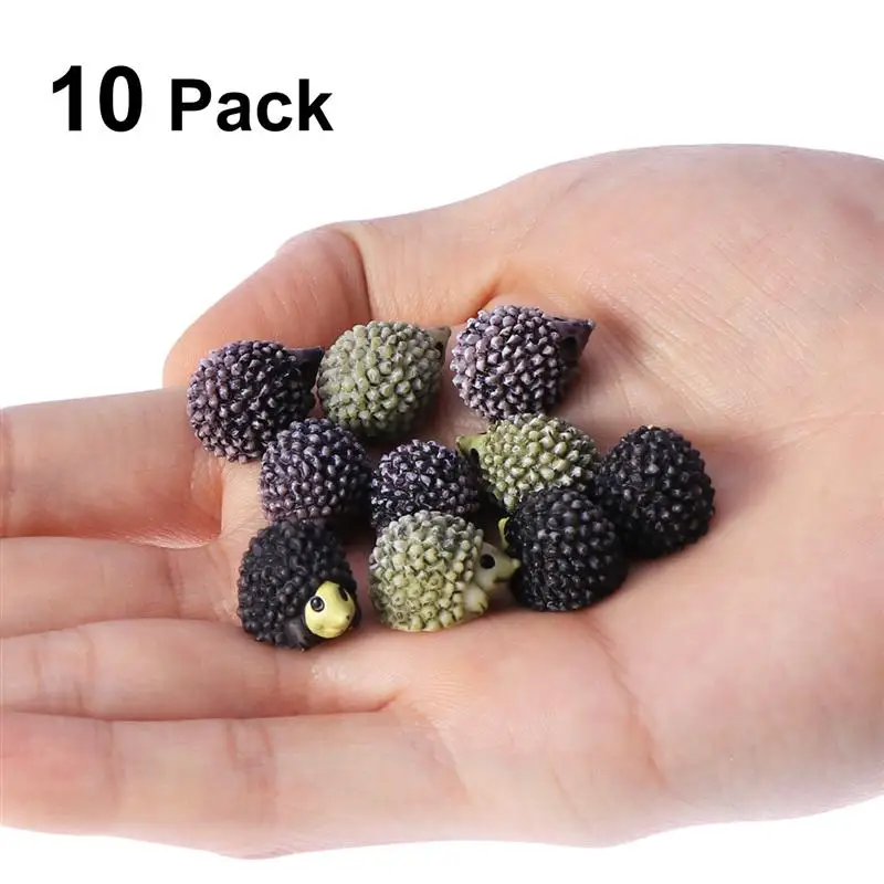 OULII 10 шт. реалистичные нетоксичные смолы пейзаж микро Дисплей украшения