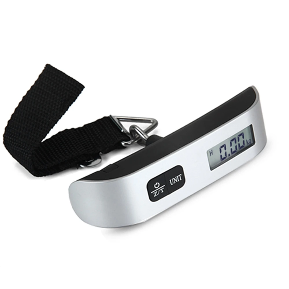 Hostweigh NS-14 ЖК-дисплей миниатюрный чемодан электронные весы термометр 50кг емкость