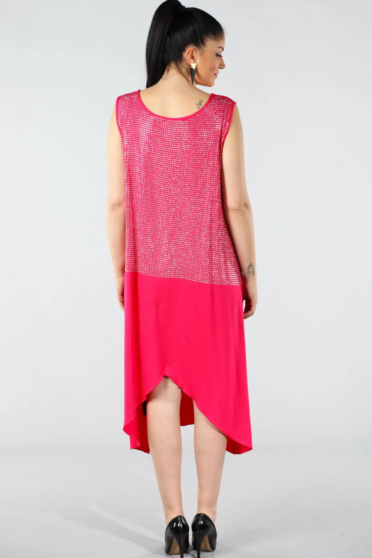 Sans Textile платье цвета фуксии 65N9675|Женские платья| |