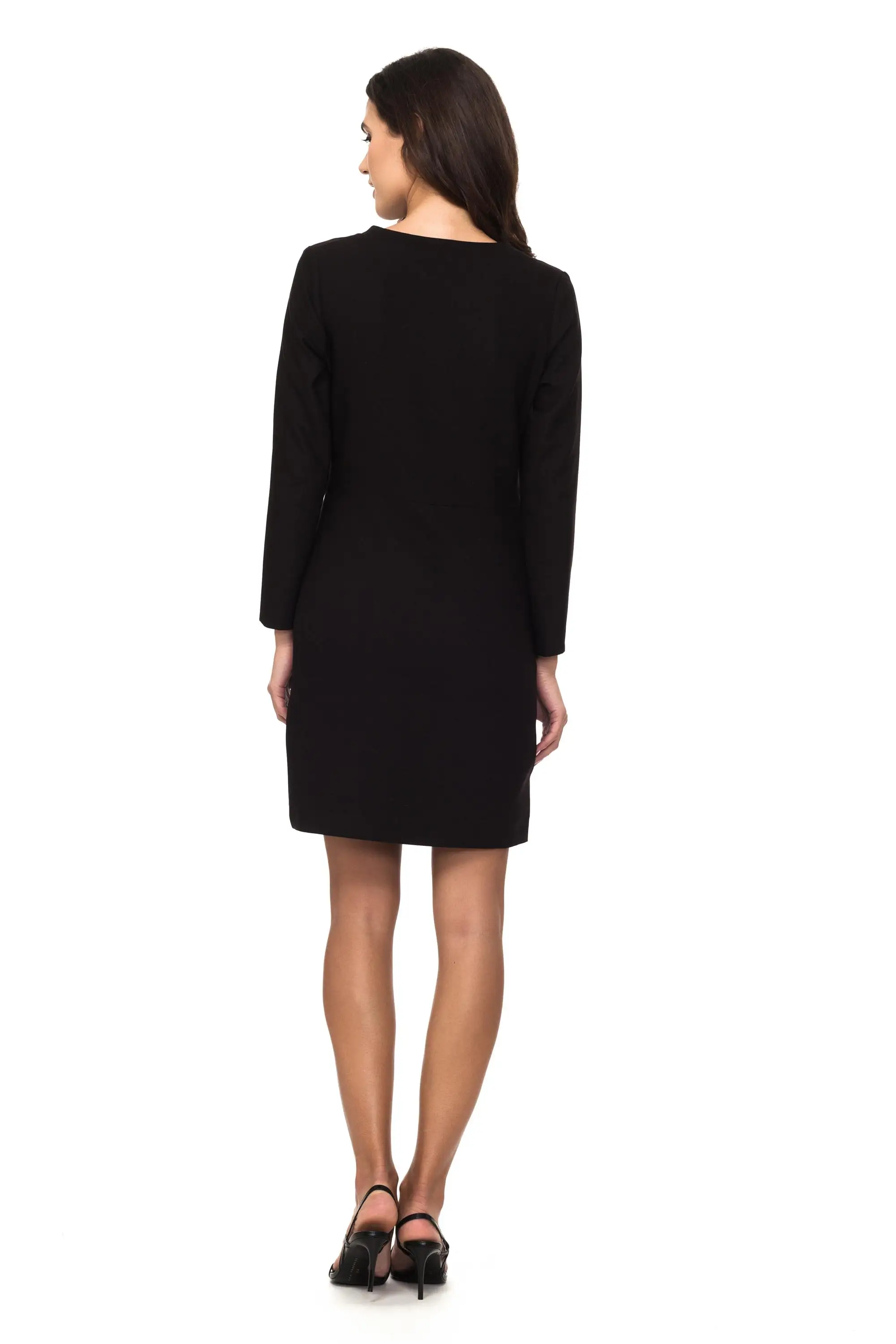 Javier larrainfar Vestido Negro Mujer JL0000339-2 2019 Повседневная мода Moda Primavera Verano | Женская одежда