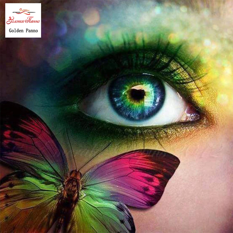 Diamond Painting Full Square 5D Diy Daimond Embroidery Diamant Mosaic Sale Displasy Broderie beauty butterfly 12 | Дом и сад