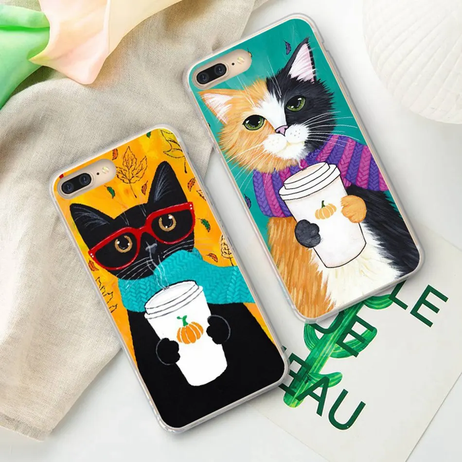 Чехол kisscase для iPhone 7 8 Plus 6 6S милый мягкий чехол из ТПУ X 5 5S SE аксессуары телефонов |