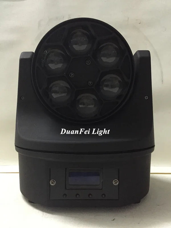 8 шт. 6x15 Вт bee eye moving head beam dmx led rgbw 4в1 lyre b eye|Эффект освещения сцены| |