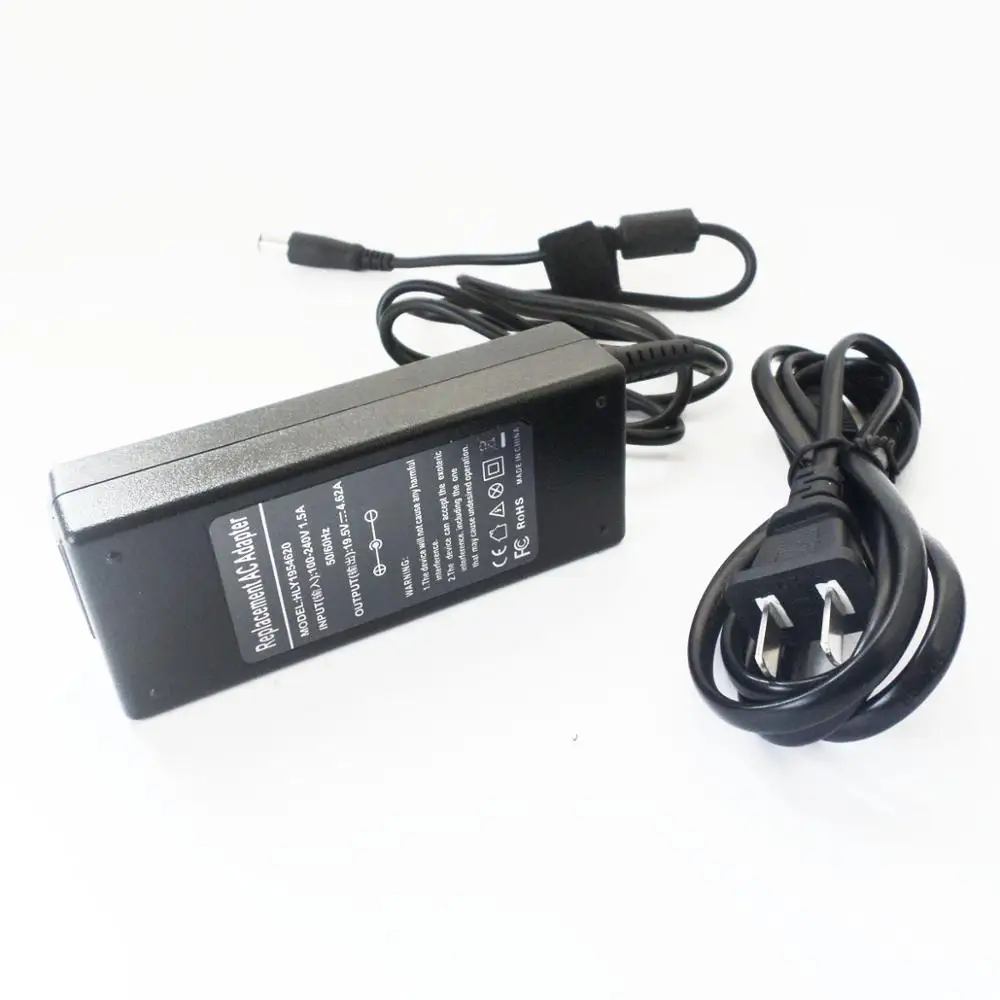 

19.5V AC Adapter Power Supply Cord For Dell Latitude D530 D531 D600 D610 D620 D630 D800 D810 D820 D830 D631N 90W Battery Charger