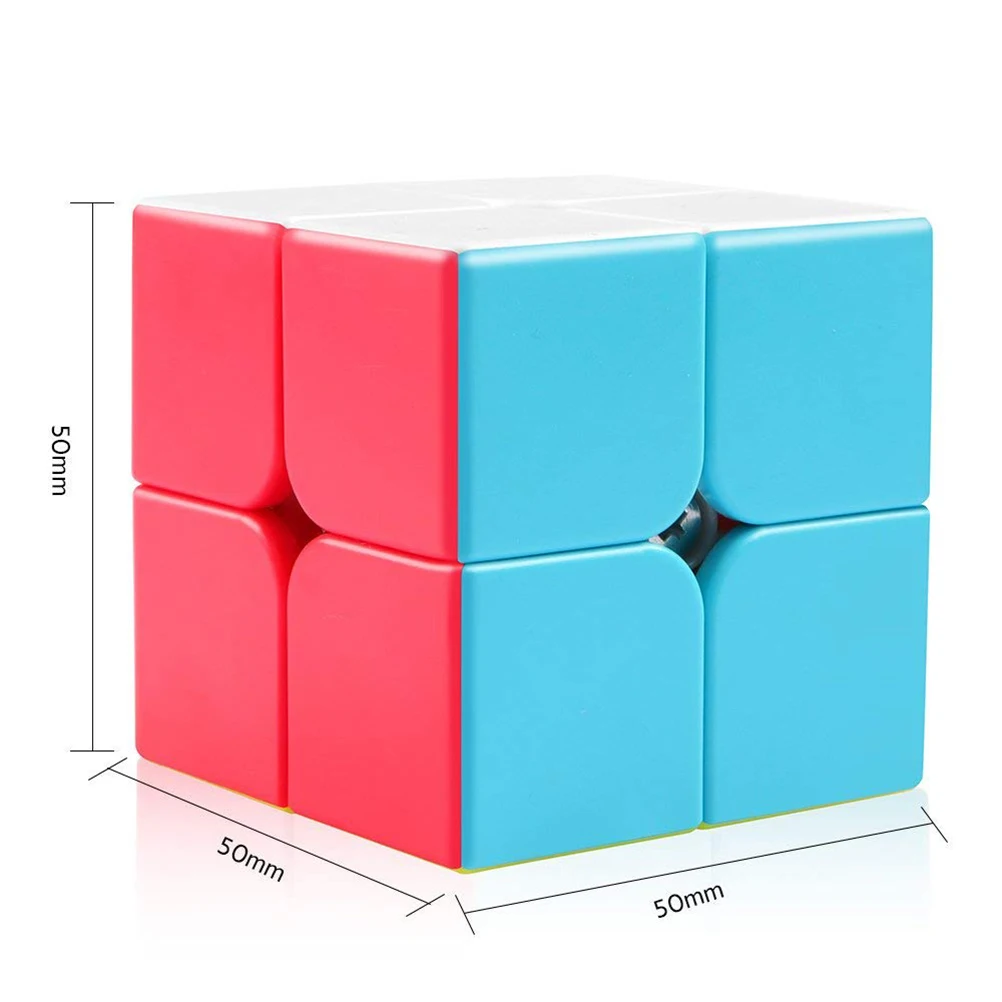 2x2 скоростной куб игрушки кубик-пазл без наклеек обучающие для детей подарок |