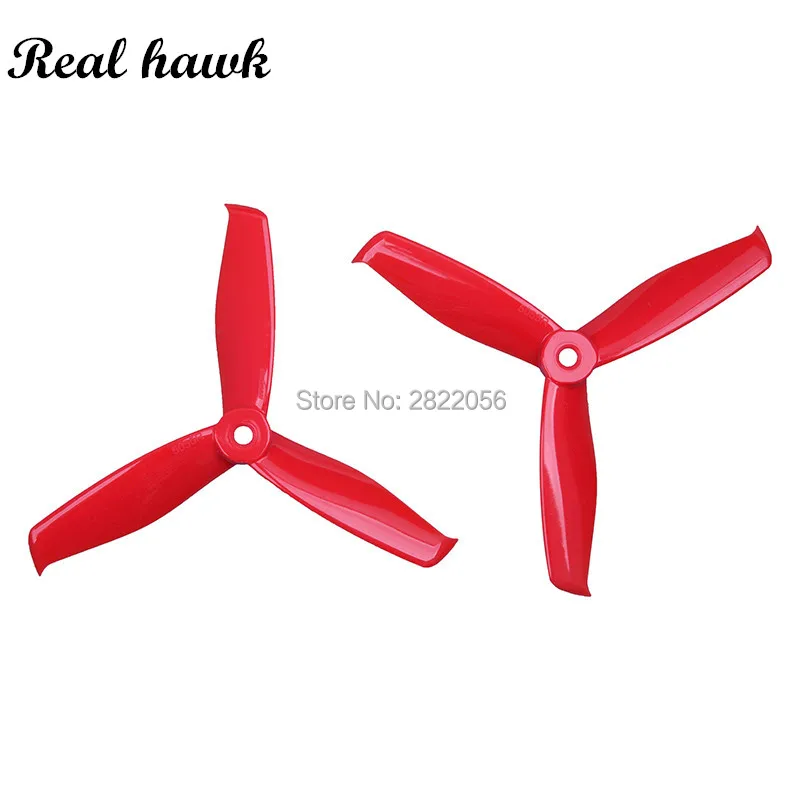 

2pair 5 colors Gemfan 5055 5.0x5.5 FPV PC 3 propeller Prop Blade CW CCW shaft through the machine more special motor 2205-2306