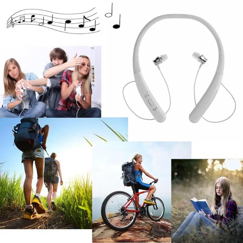 G6 bluetooth стерео наушники с шейным Беспроводная гарнитура микрофоном|Наушники и