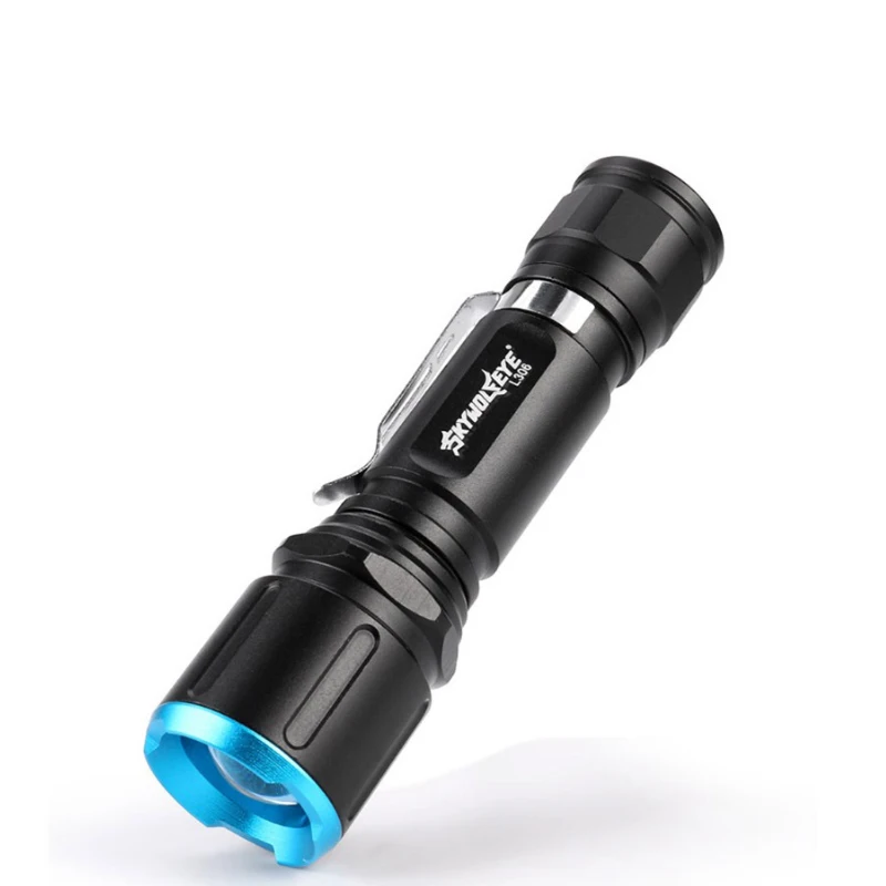 SKYWOLFEYE L306 18650 батарея фонарик 4 режима лампы для вспышки 1000 люмен светодиодный свет