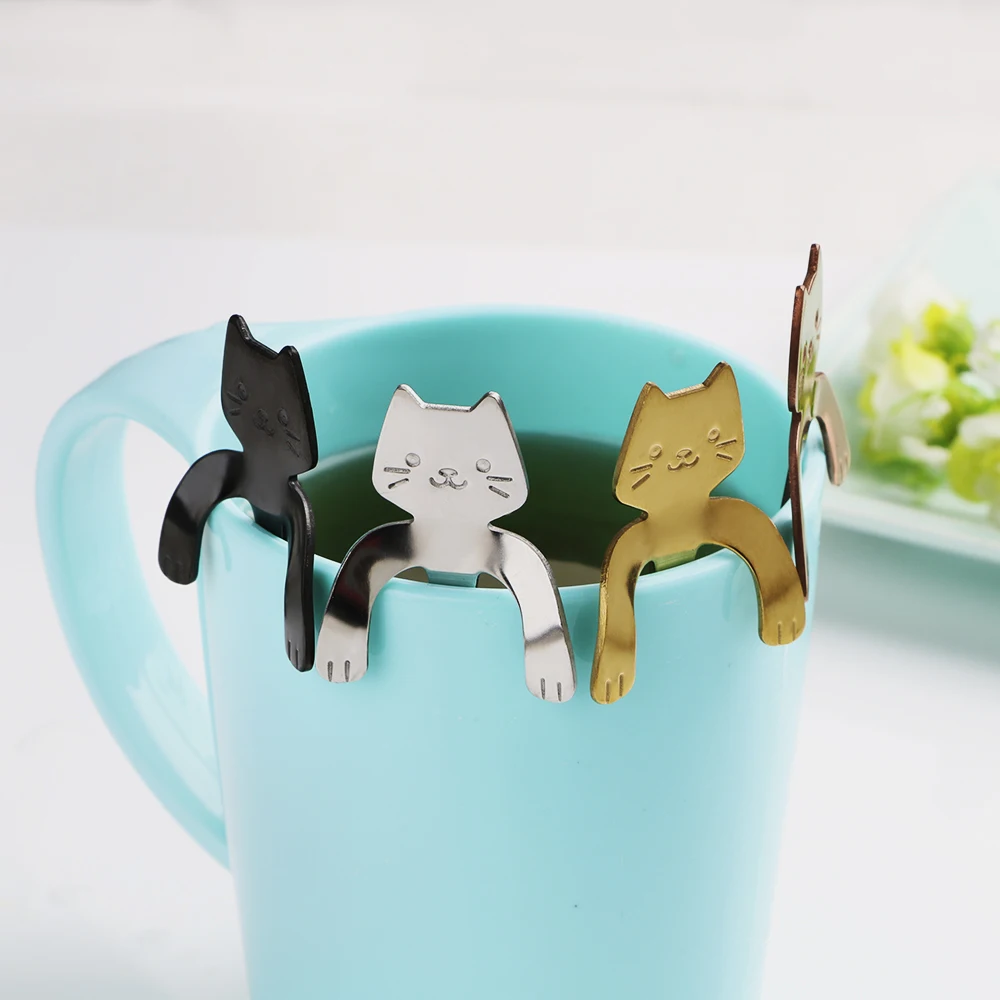 HOOMIN мини Нержавеющая сталь чайная кофейная ложка для мороженого десертные ложки