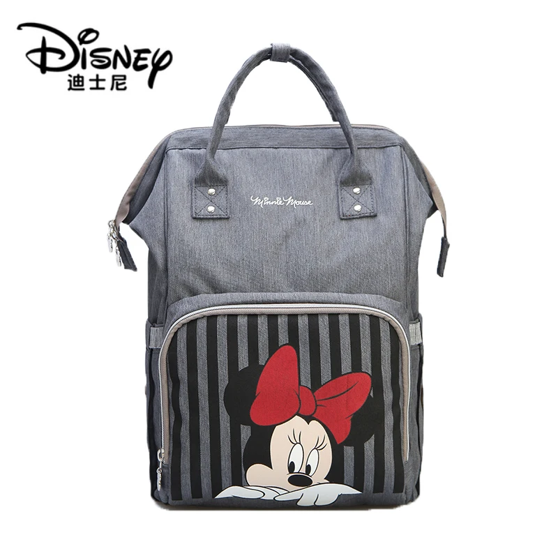 Сумка для подгузников Disney рюкзак Bolsa MaternidadeWaterproof сумка коляски USB грелка детских