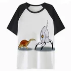 Мужская футболка в стиле Харадзюку, Юмористическая Футболка с принтом краба, хип-хоп, P1171