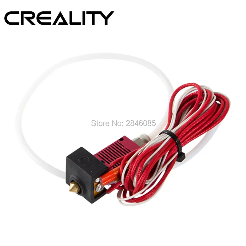 CREALITY 3D в собранном виде 1 75 мм Экструдер 0 4 Hotend сопла комплект Алюминий тепла блок