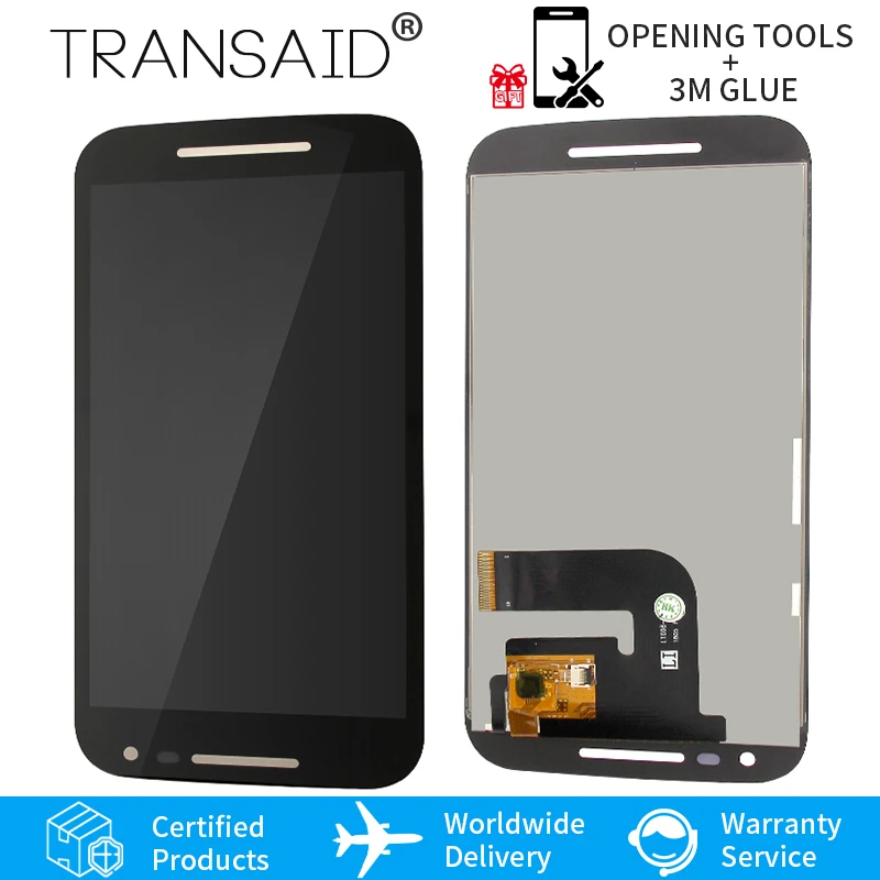 XT1540 XT1541 XT1543 XT1544 XT1550 сенсорный ЖК экран Замена для Motorola Moto G3 дисплей экран|Экраны
