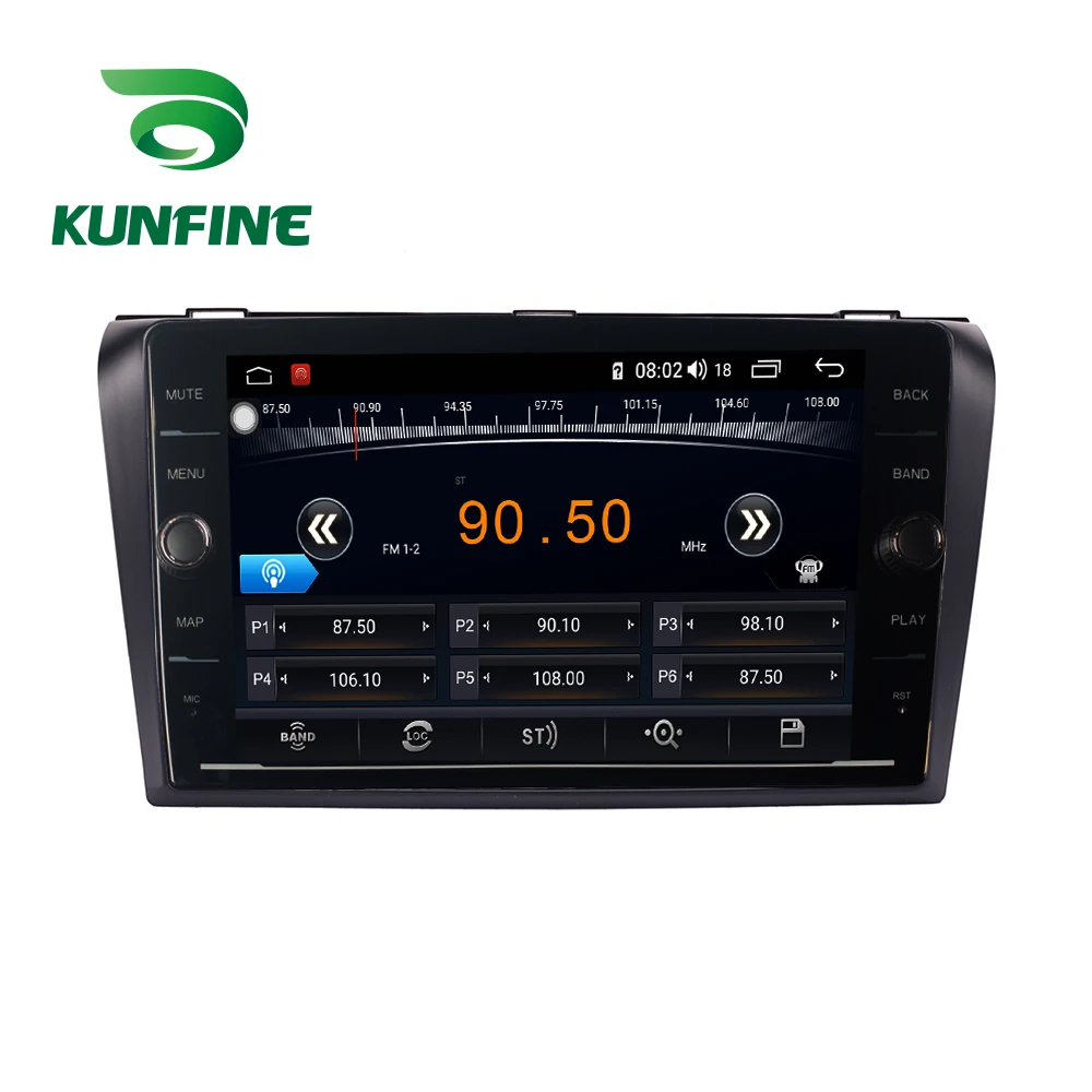 Восьмиядерный 4 Гб ОЗУ 64 ПЗУ Android 8 1 автомобильный DVD GPS плеер Deckless стерео для Mazda 3