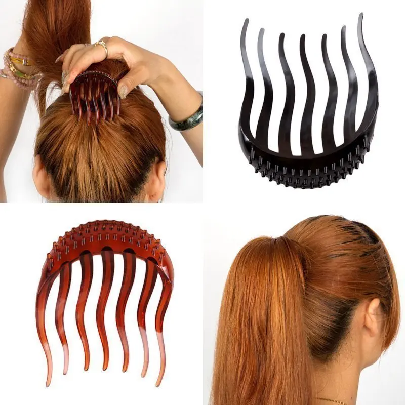 

1PCS Magic Woman Hair Styling Tools Ponytail Increase Headwear Disc Organ Hair Fluffy Braider Disc