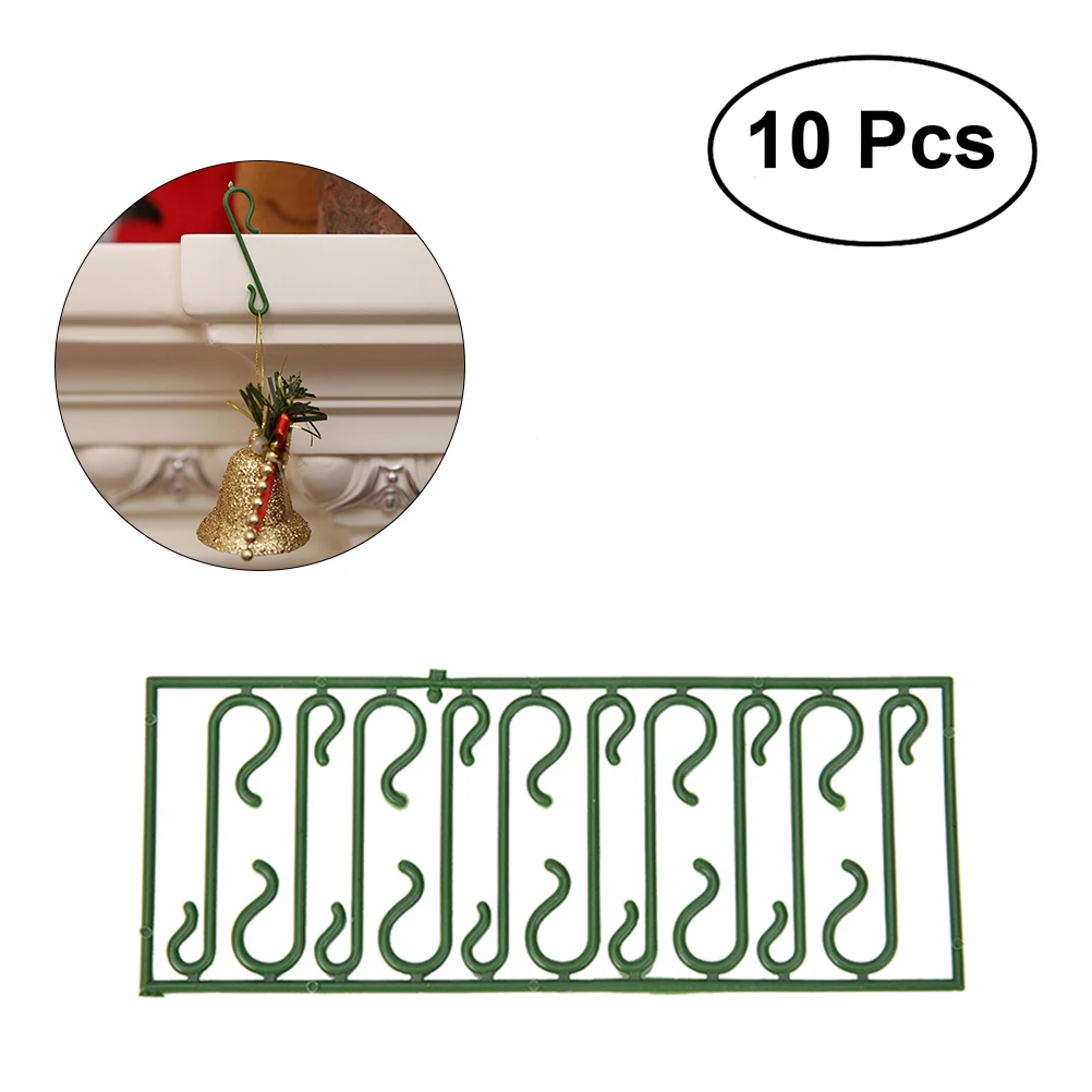 Орнамент крючки пластиковые s образные вешалки для рождественских