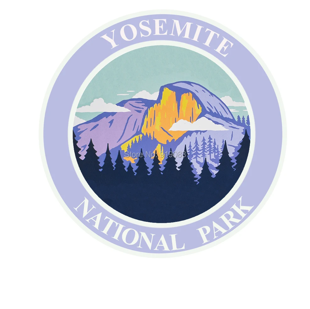 3 &quotнашивка в национальном парке YOSEMITE значок для путешествий с вышивкой из США