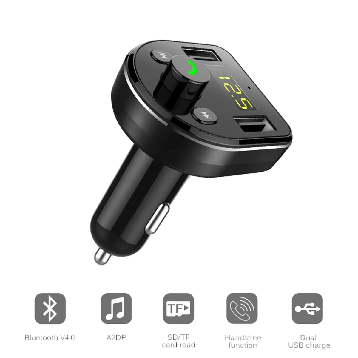 Bluetooth V4.0 беспроводной Автомобильный MP3 плеер громкой связи автомобильный