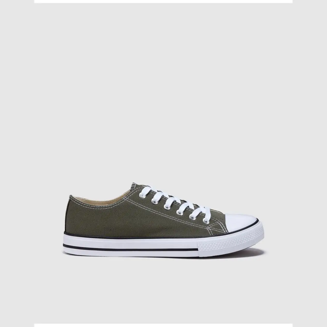 Блок человек холщовый SNEAKERS LONAS мужской блок KAKI|Тапочки| |