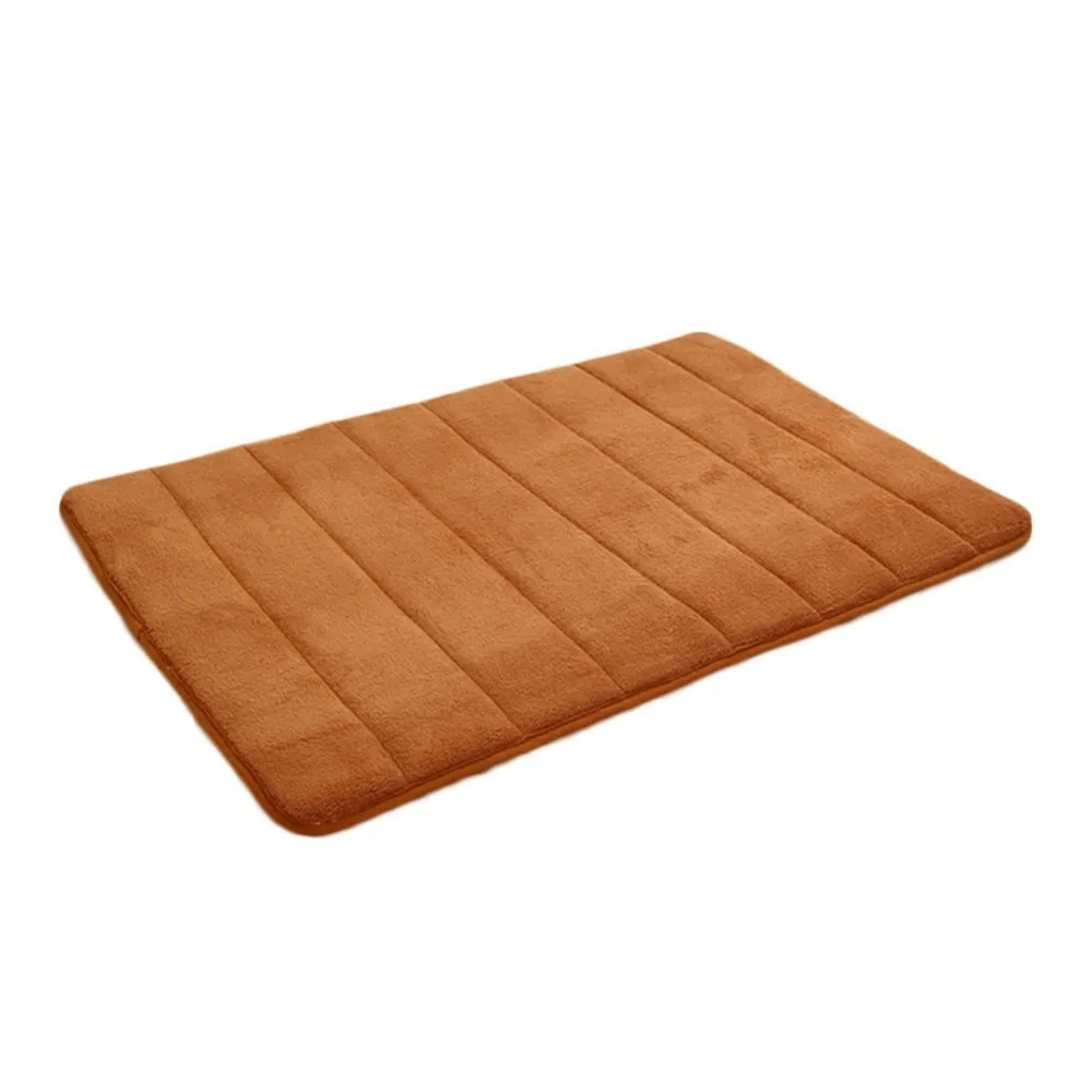 Новый коврик для ванной впитывающий воду Shaggy Memory Foam кухонный пол 40*60 см tapis salle de bain