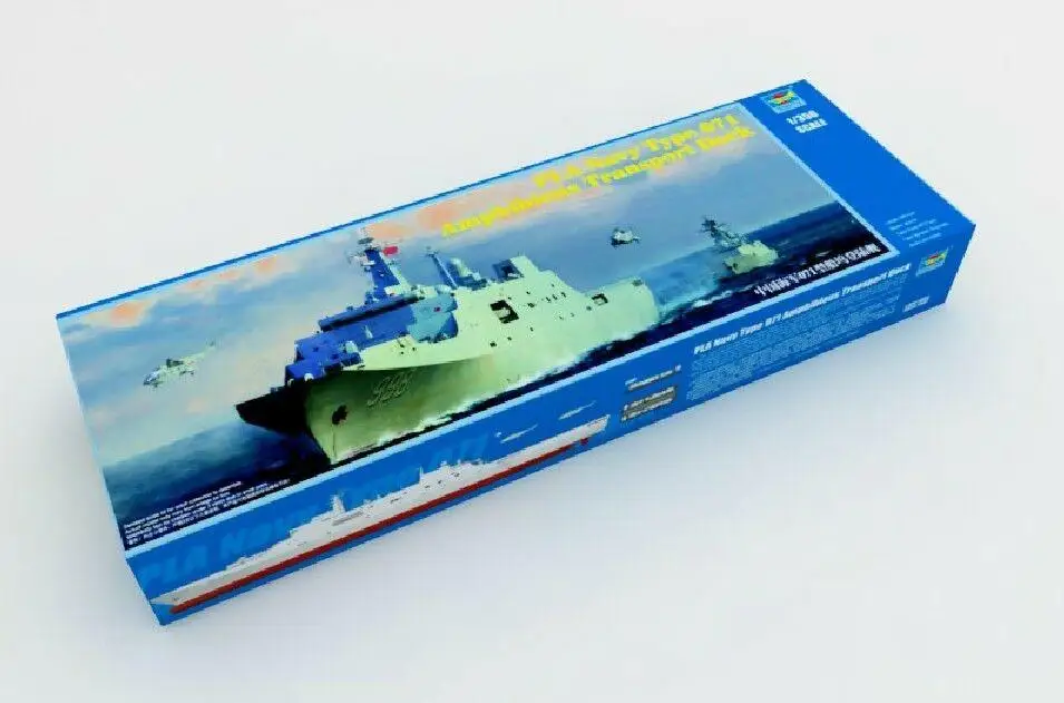 Trumpeter 1/350 04551 PLA Морской Тип 071 амфибия транспортная док|Наборы для сборки моделей| |