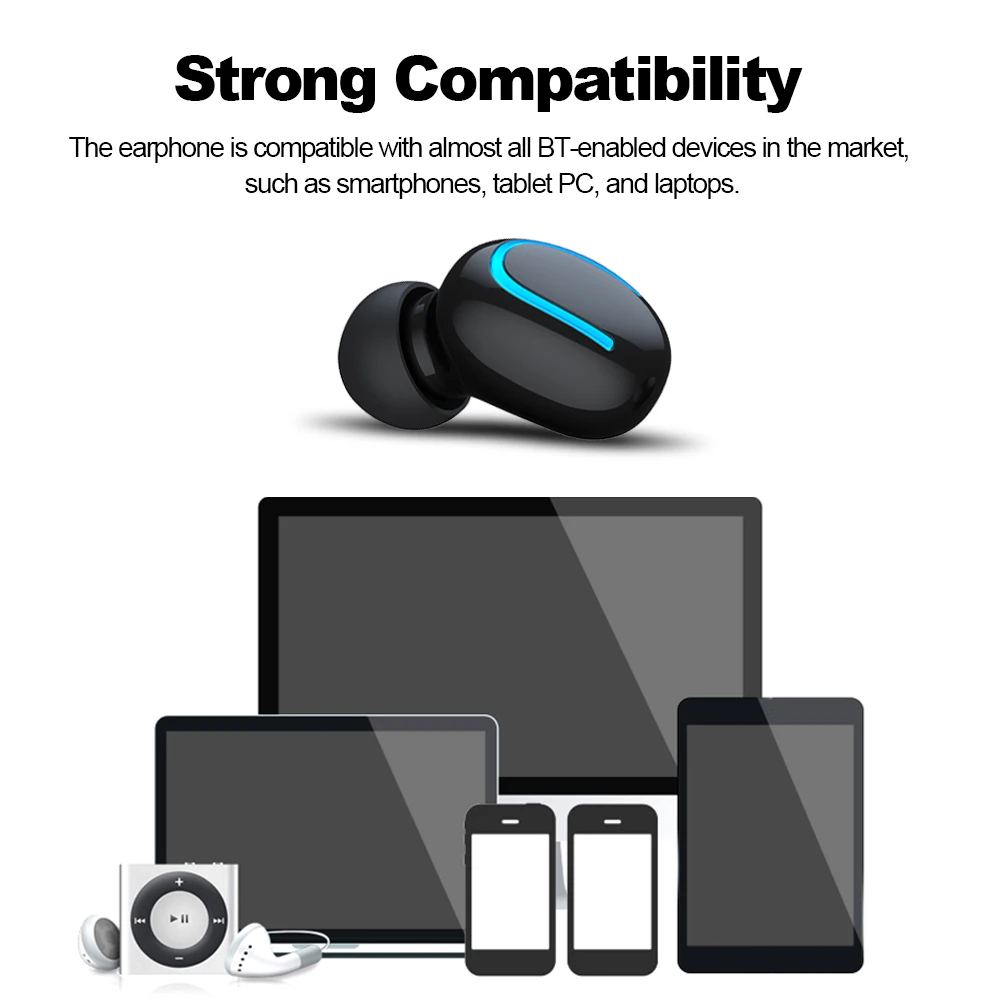 Docooler HBQ-Q32 Bluetooth 5 0 наушники TWS fone de ouvido беспроводные Blutooth спортивные w/Box |
