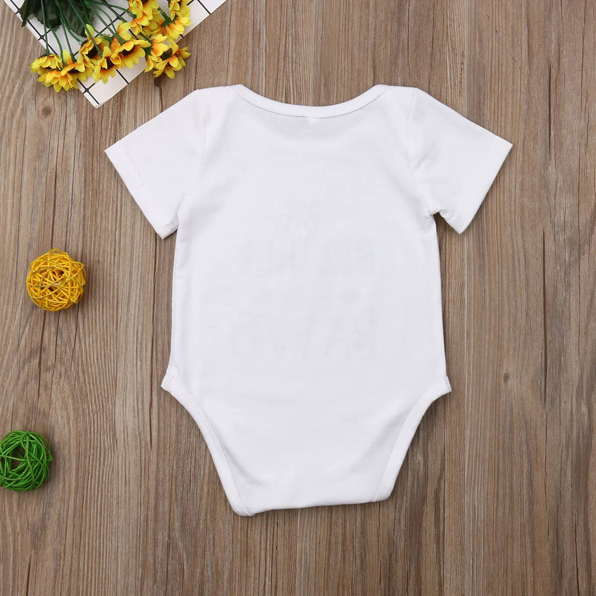 2019 Baby Summer Clothing Cue Infant Boy Girl Bodysuit Letter Print Short Sleeve White Jumpsuit Clothes Match Outfits 0-18M | Детская