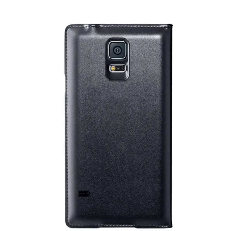 Для samsung Galaxy S5 Чехол с откидной крышкой S View Кожаный противоударный Роскошный 360