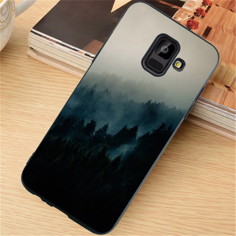Силиконовый чехол-накладка из ТПУ с рисунком для Samsung Galaxy Note 8 9 S8 S9 Plus