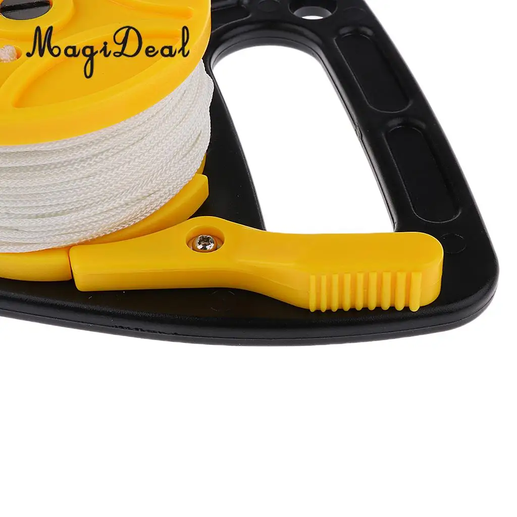 Underwater Scuba Diving Dive Wreck Reel 150ft Line with Plastic Handle Wheel for Swimming Snorkeling | Спорт и развлечения