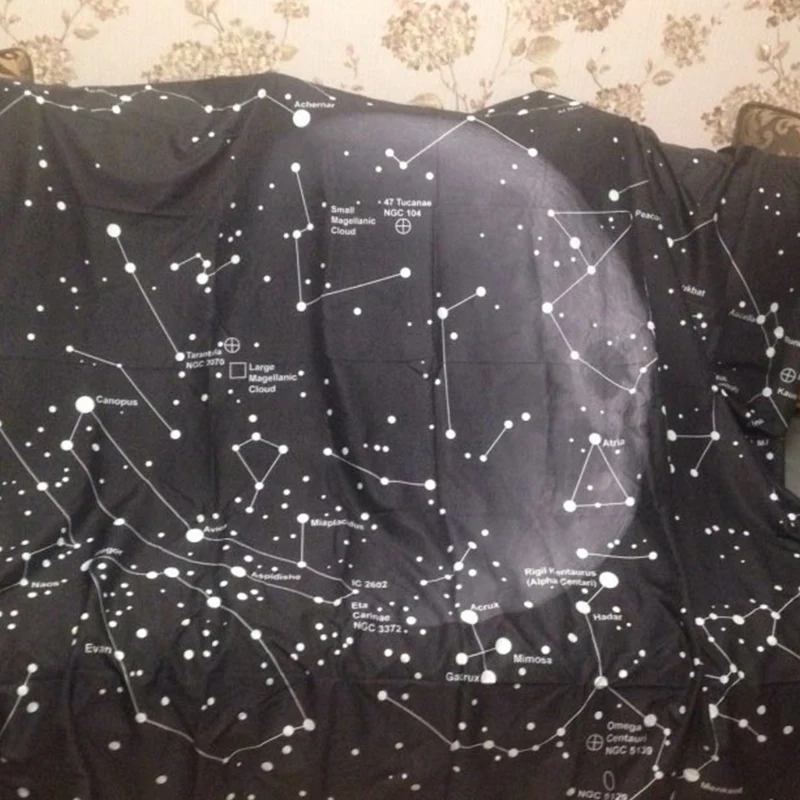 Galaxy Space Pattern гобелен настенный легкий полиэстер ткань украшения стен дома Psychedelic