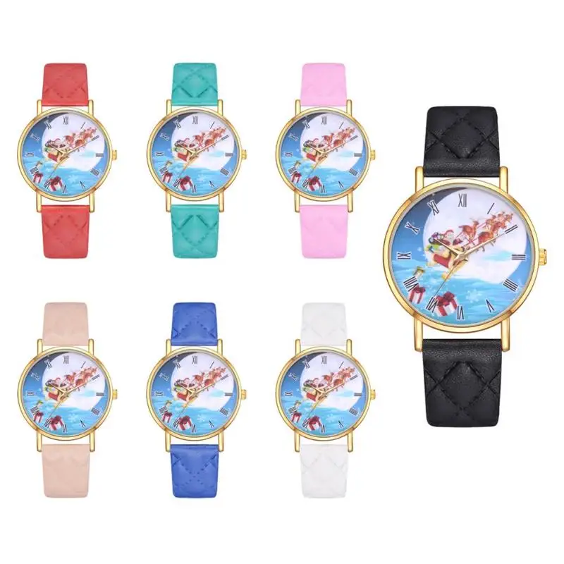 Модные Классические ботинки с изображением Санта Клауса лося из искусственной