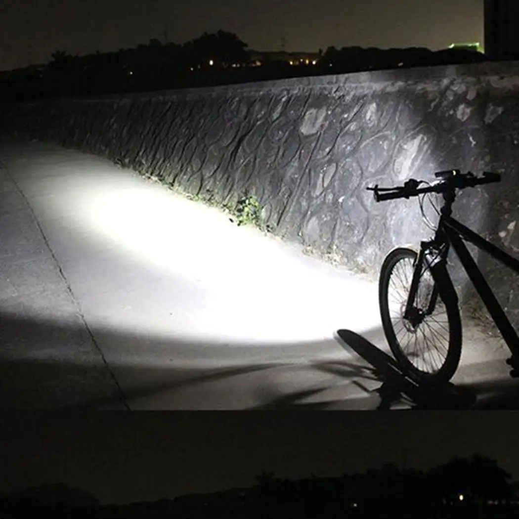 IP65 водонепроницаемый велосипедный передний свет прочный алюминиевый фонарь USB