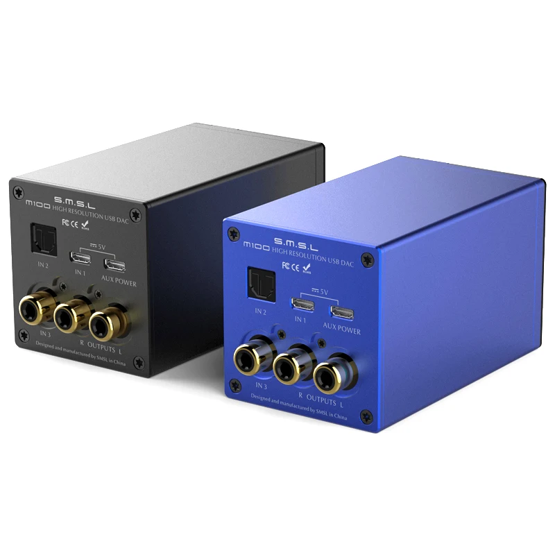 S.M.S.L M100 чистый цифровой DAC аудио декодер усилитель для наушников AK4452 Hifi DSD512 USB Amp