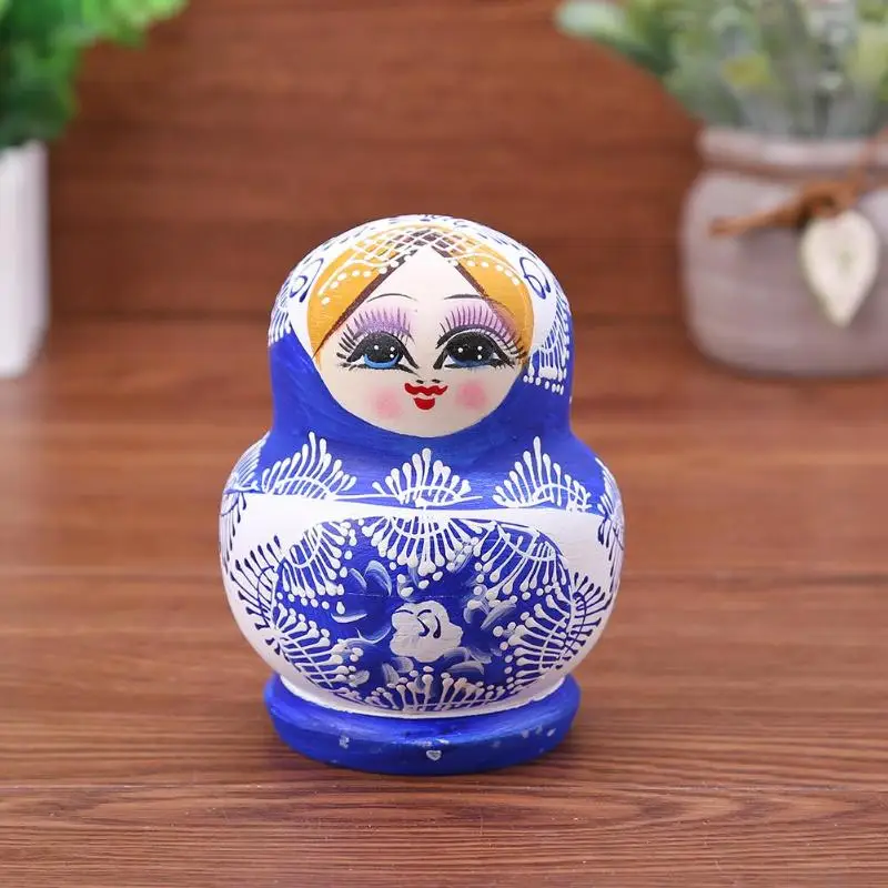 5/10 шт. деревянная матрешка Краски для девочек русская куклы набор новинки в