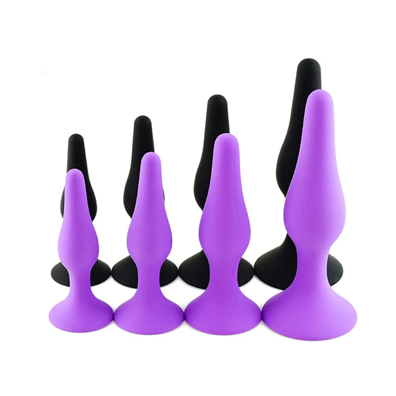 Silicone Anal Plug Adult Products Dildo Masturbation Massage Flirting Accessories Sex Toys for Man Butt Woman | Красота и здоровье