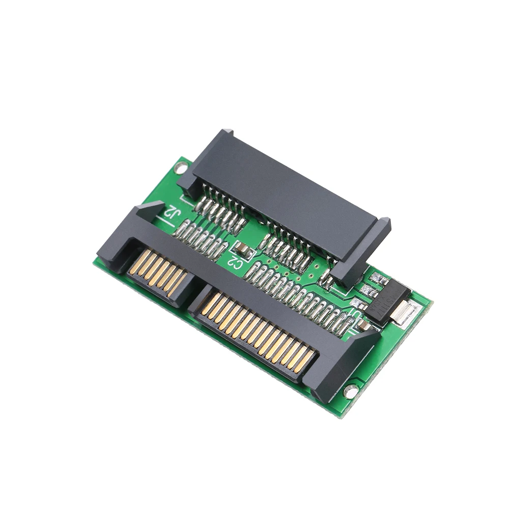 Новинка 1 8 дюйма Micro SATA HDD SSD TO 7 + 15 2 5 дюймов адаптер конвертер карта плата для