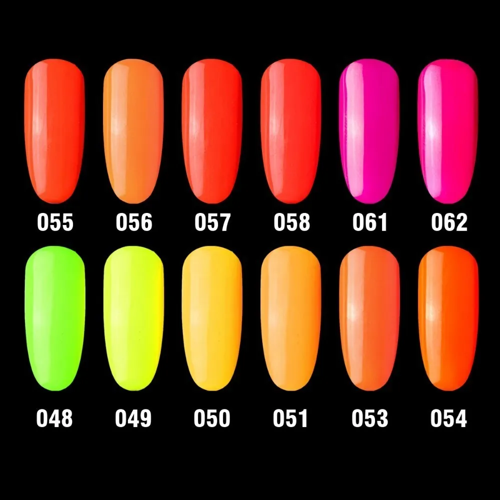 Beautilux 1 шт. Летняя коллекция неоновый желтый красный розовый УФ гель лак для
