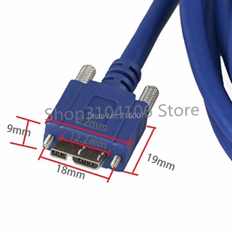 Кабель USB 3 0 типа А Папа микро B папа с крепежными винтами для жестких дисков