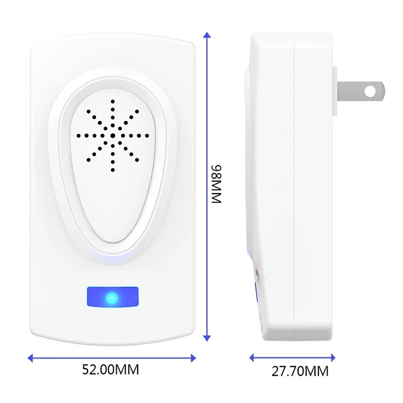 Promotion! Multi-Function Us Plug White Pest Repeller Electronic Ultrasonic Mouse Rat Mosquito Insect Rodent Control 2Pcs |