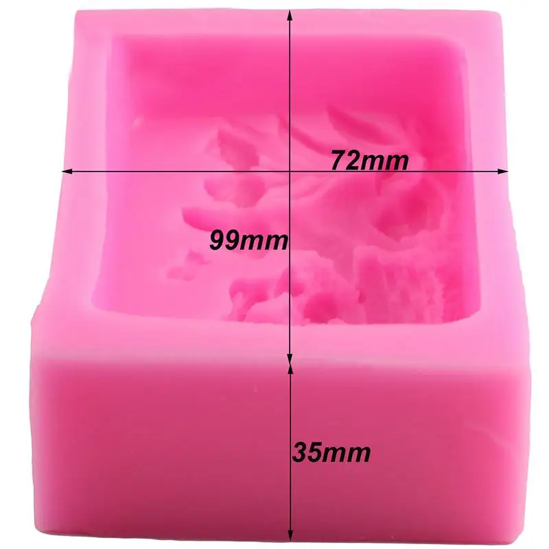 

Rabbit Silicone Mould Easter Bunny Handmade Soap Fondant Cake Decorating Tool Chocolate Candy Bakeware