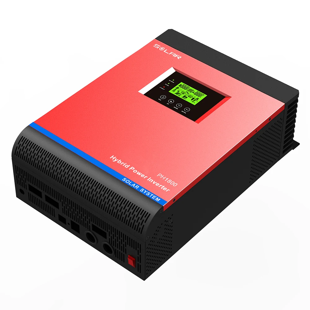 5 ква ВКЛ-ВЫКЛ сетки инвертор Встроенный MPPT 48V80A солнечное зарядное устройство контроллер солнечный гибридный Инвертор Чистая синусоида Инвертор