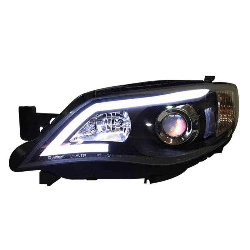 ROADOT для Subaru Impreza WRX STI светодиодные фары drl hid Bi Xenon объектив Низкий Луч