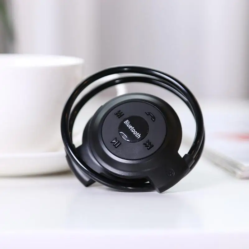 Мини Bluetooth 4 2 гарнитура с fm радио Спортивные Беспроводные наушники музыкальные
